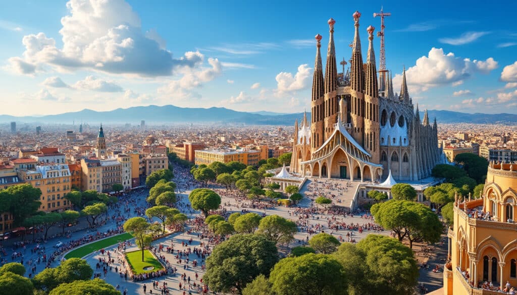 discover the top attractions and sightseeing spots in barcelona, from iconic landmarks like the sagrada familia and park güell to vibrant neighborhoods and cultural experiences that capture the essence of this stunning city. explore our guide to make the most of your visit!
