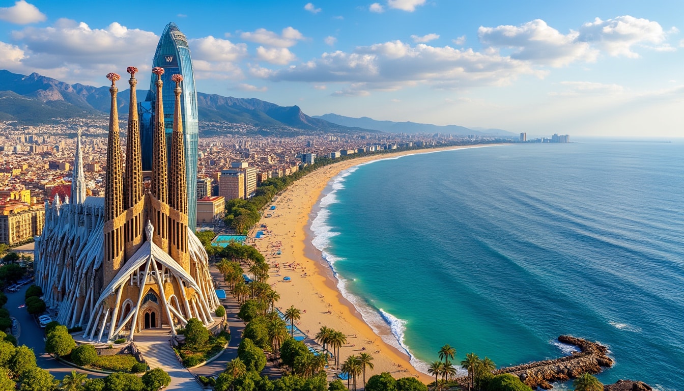 explore a range of flights to barcelona and discover various airline options to suit your travel needs. book your dream trip now and experience the vibrant culture and stunning architecture of this iconic city!