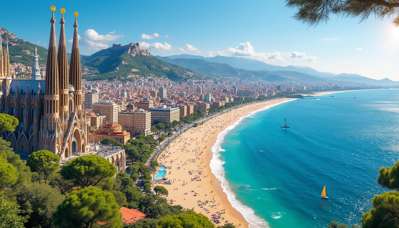 discover the unique geographical features of barcelona, a city renowned for its stunning landscapes, coastal beauty, and diverse topography. explore how the city's location between the mediterranean sea and the collserola mountain range shapes its climate, architecture, and culture.