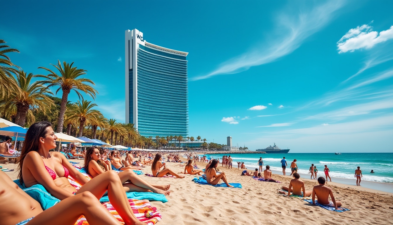 explore the vibrant atmosphere of barcelona under the hot sun. discover tips for enjoying the city's beaches, parks, and cultural attractions while staying cool during the warm summer months.