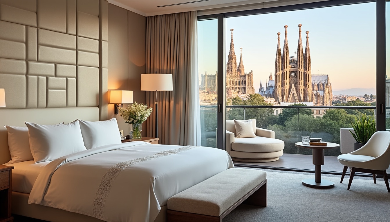 discover the perfect hotel accommodation in barcelona, offering comfort, convenience, and stunning views. experience the vibrant culture, delicious cuisine, and iconic attractions just steps away from your doorstep. book your stay for an unforgettable getaway!