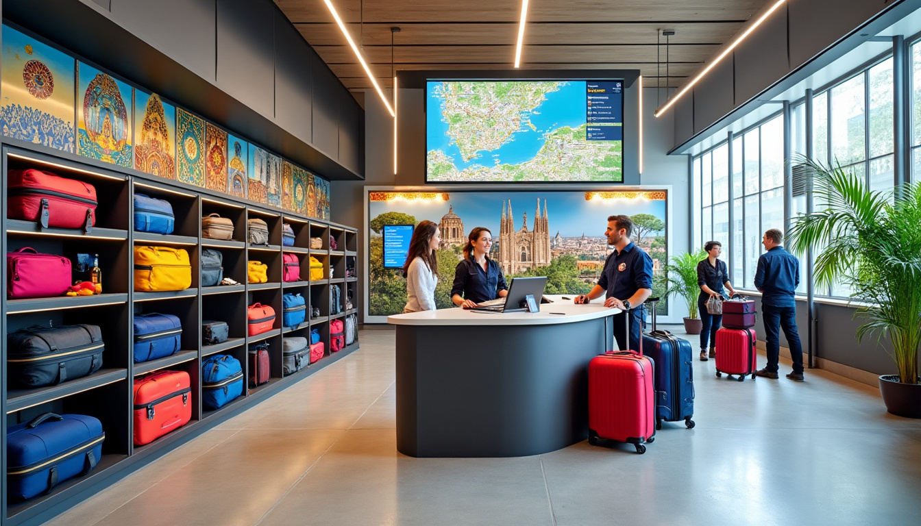 discover convenient luggage storage options in barcelona to securely store your bags while you explore the city. enjoy hassle-free travel with flexible drop-off and pick-up locations designed for your convenience.