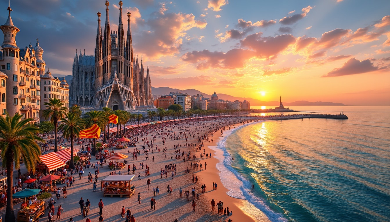 explore the rich tapestry of barcelona's identity through its iconic names and flags. discover how these symbols reflect the city's unique culture, history, and spirit, showcasing the vibrant essence of one of spain's most beloved cities.