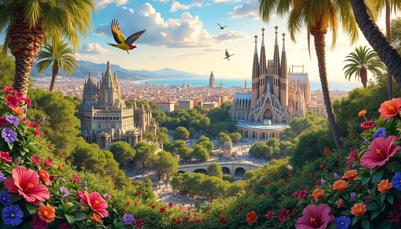 explore the stunning nature and vibrant wildlife of barcelona, where lush parks, beautiful beaches, and diverse ecosystems await. discover unique flora and fauna while enjoying the city's natural beauty, from the captivating collserola park to the serene coastline. immerse yourself in barcelona's outdoor adventures and enrich your experience with its breathtaking landscapes.