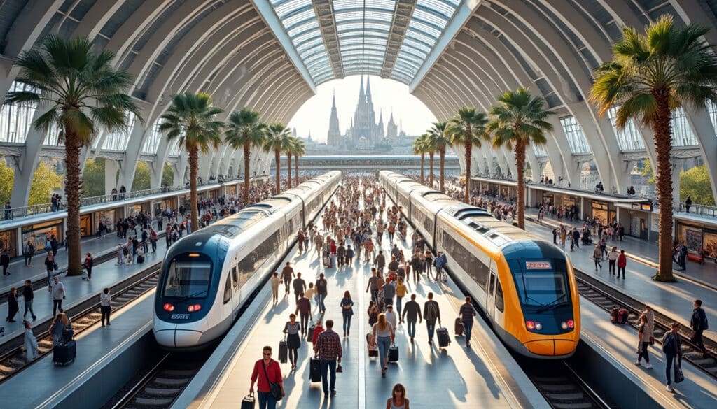 explore the vibrant train travel options and iconic stations in barcelona, where modern infrastructure meets historical charm. discover tips for navigating the city's rail system, must-visit train stations, and how to make the most of your journey in this beautiful catalan city.