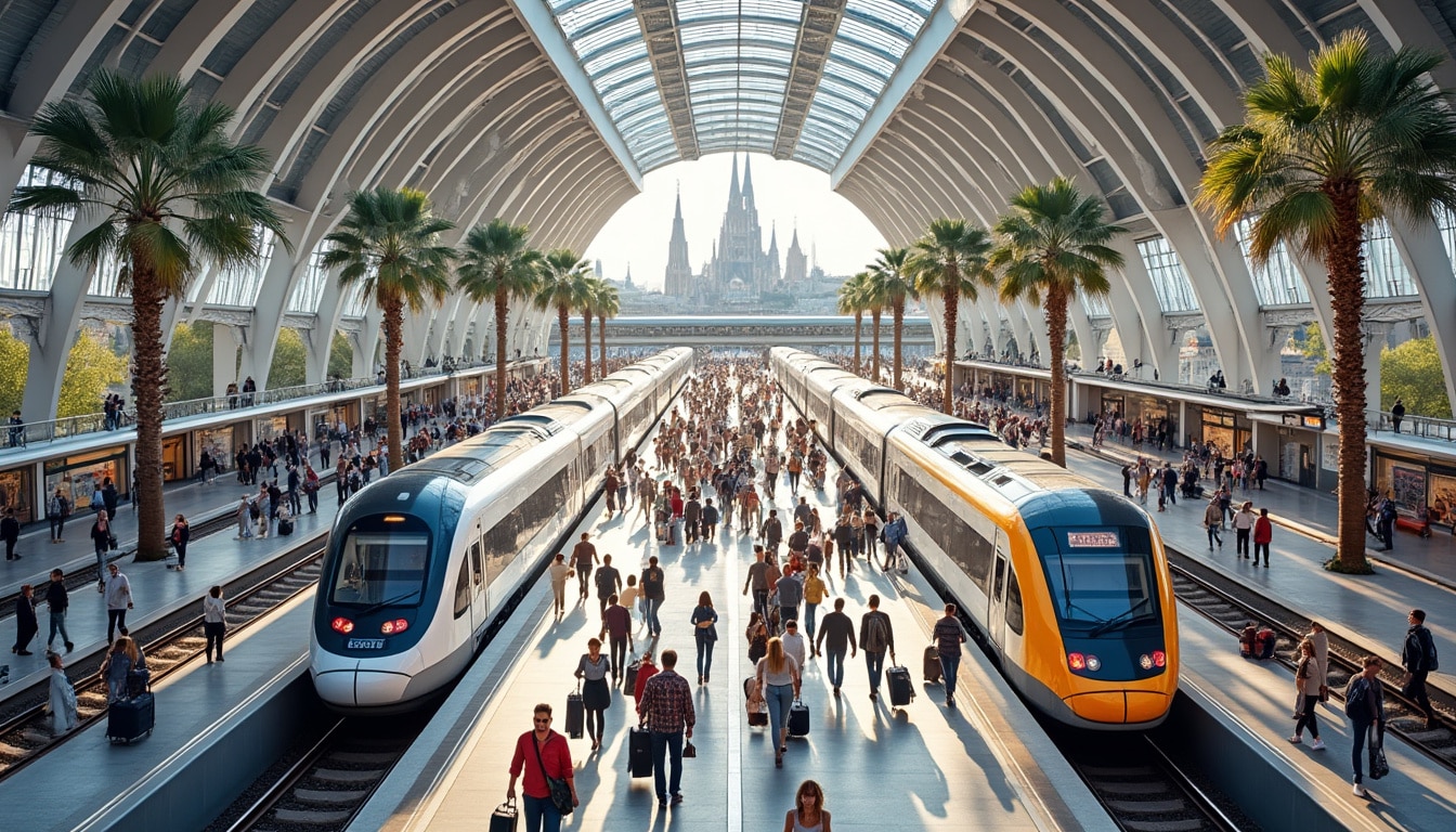 explore the vibrant train travel options and iconic stations in barcelona, where modern infrastructure meets historical charm. discover tips for navigating the city's rail system, must-visit train stations, and how to make the most of your journey in this beautiful catalan city.