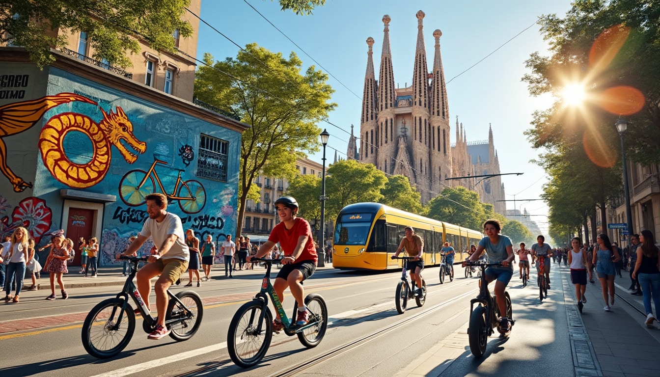 discover the diverse transportation and mobility options in barcelona, from efficient public transit systems to iconic bike paths and pedestrian-friendly streets, making it easy to explore the vibrant city.