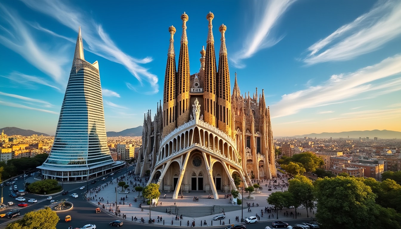 explore the vibrant essence of barcelona through its stunning architecture, aromatic street food, and the warm, welcoming atmosphere of its lively neighborhoods. discover how the sights, scents, and sensations of this iconic city create an unforgettable experience for visitors.