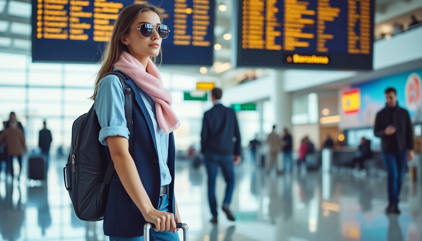 discover the best outfit ideas for your flight to barcelona. from comfortable layers to stylish accessories, learn how to combine fashion and comfort for your journey. get ready to explore the vibrant streets of barcelona right from the moment you land!