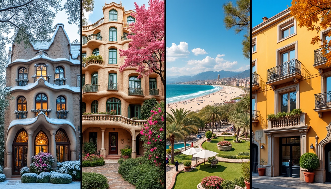 discover the best places to stay in barcelona throughout the year. from vibrant neighborhoods to cozy accommodations, explore our monthly guide for the perfect lodging options tailored to each season's charm and activities.