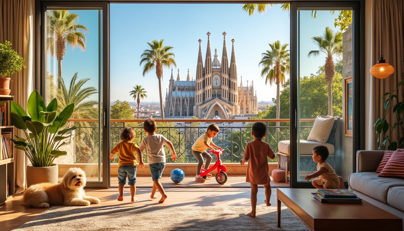 discover the best family-friendly and pet-friendly accommodations in barcelona. from cozy hotels to spacious apartments, find the perfect place to stay with your children and furry friends, ensuring a memorable holiday in this vibrant city.